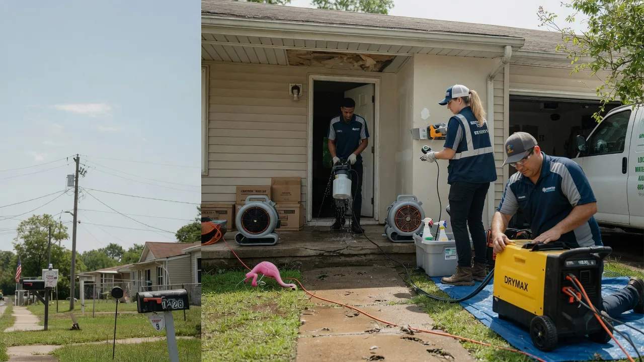 Storm Damage Water Removal in Montrose, AR near me